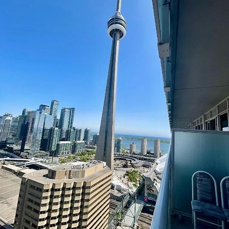 טורונטו Two Br Two Ba Condo Face To Cn Tower Step To Rogers Centre מראה חיצוני תמונה